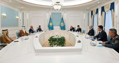 Токаев принял госминистра по делам обороны ОАЭ