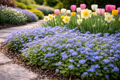 Незабудка: история цветка и 3 сорта, которые любят российские садоводы