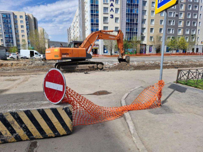 Крупные улицы и развязки строят в Астане