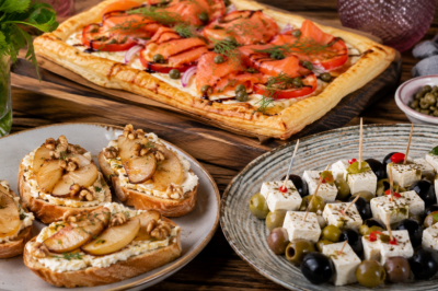 Три быстрые закуски для вечерних посиделок: очень вкусные и простые &mdash; на все 30 минут