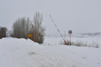 Ледовая переправа Аракчино &ndash; Верхний Услон завершит сезон на&nbsp;этой неделе