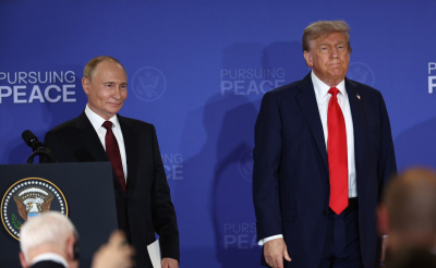 Путин в&nbsp;разговоре с&nbsp;Трампом заявил о&nbsp;готовности к&nbsp;дипломатическому урегулированию конфликта на&nbsp;Украине