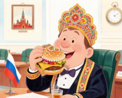 &laquo;Кокошник&raquo; идёт на смену &laquo;гамбургеру&raquo;: депутат решил спасти россиян от английских слов
