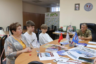 В Ступине поздравили с днем рождения сыновей погибшего участника СВО