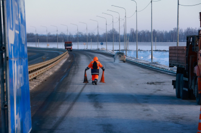 На татарстанских трассах, в том числе М-7, ввели ограничение движения