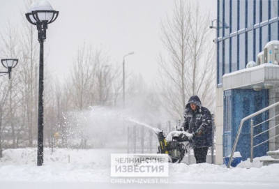 Февраль в Татарстане начнется со снежной бури