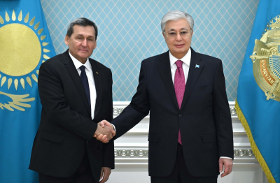 Токаев принял зампредседателя Кабмина Туркменистана