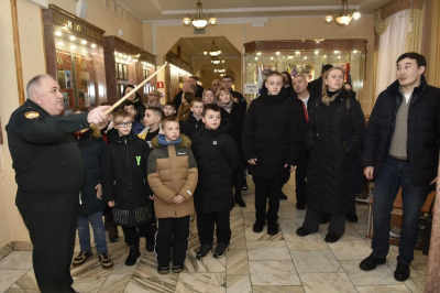 В кадетском училище Росгвардии состоялся День открытых дверей