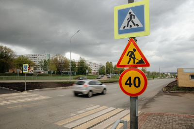 В Челнах лишили прав водителя, который наехал на женщину с велосипедом