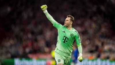 Вратарь «Баварии» Мануэль Нойер одержал 100-ю победу в Лиге чемпионов