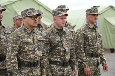 Более 1300 военнообязанных проходят подготовку на учебных сборах в Карагандинской области