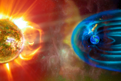 Сильнейшая за три месяца магнитная буря началась на Земле