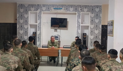 Прокурор Уральского гарнизона встретился с военнослужащими Национальной гвардии