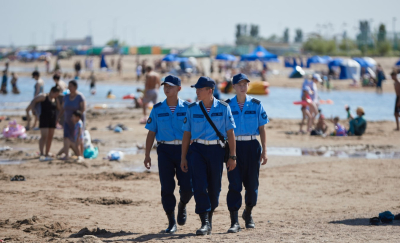 Гвардейцы проводят профилактические рейды у водоемов