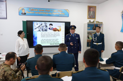 Министр обороны открыл военный колледж в Шымкенте