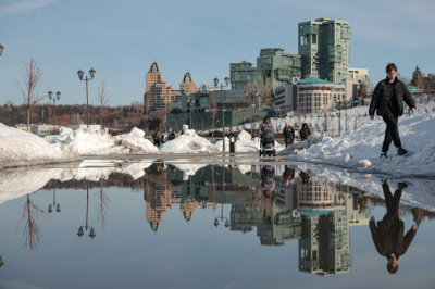 Гафаров назвал районы Казани, которым грозит половодье после обильных снегопадов