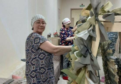 &laquo;Жизненно необходимо для бойцов&raquo;: &laquo;Движение Актаныш&raquo; передало материалы для 91 масксети