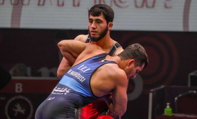 Омар Сатаев завоевал серебро чемпионата Азии по греко-римской борьбе