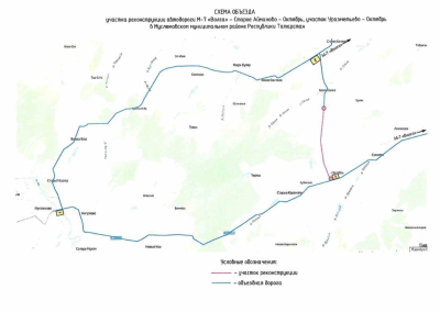 В&nbsp;Муслюмовском районе РТ&nbsp;закроют дорогу, на&nbsp;мосту через Тойму на&nbsp;М7 ограничат движение для фур