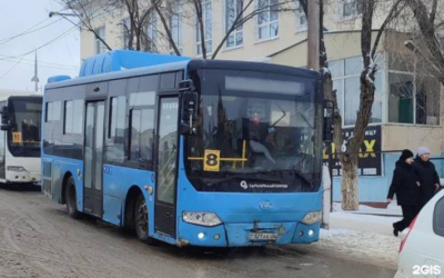 Автобусы маршрута №8 в плохом состоянии