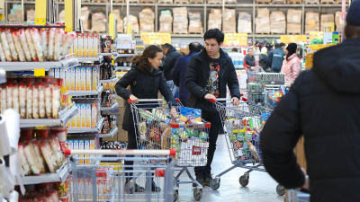 Инфляция может увеличиваться из-за роста цен на продукты